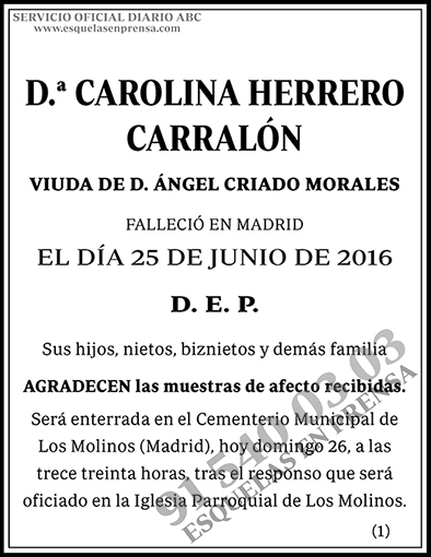 Carolina Herrero Carralón